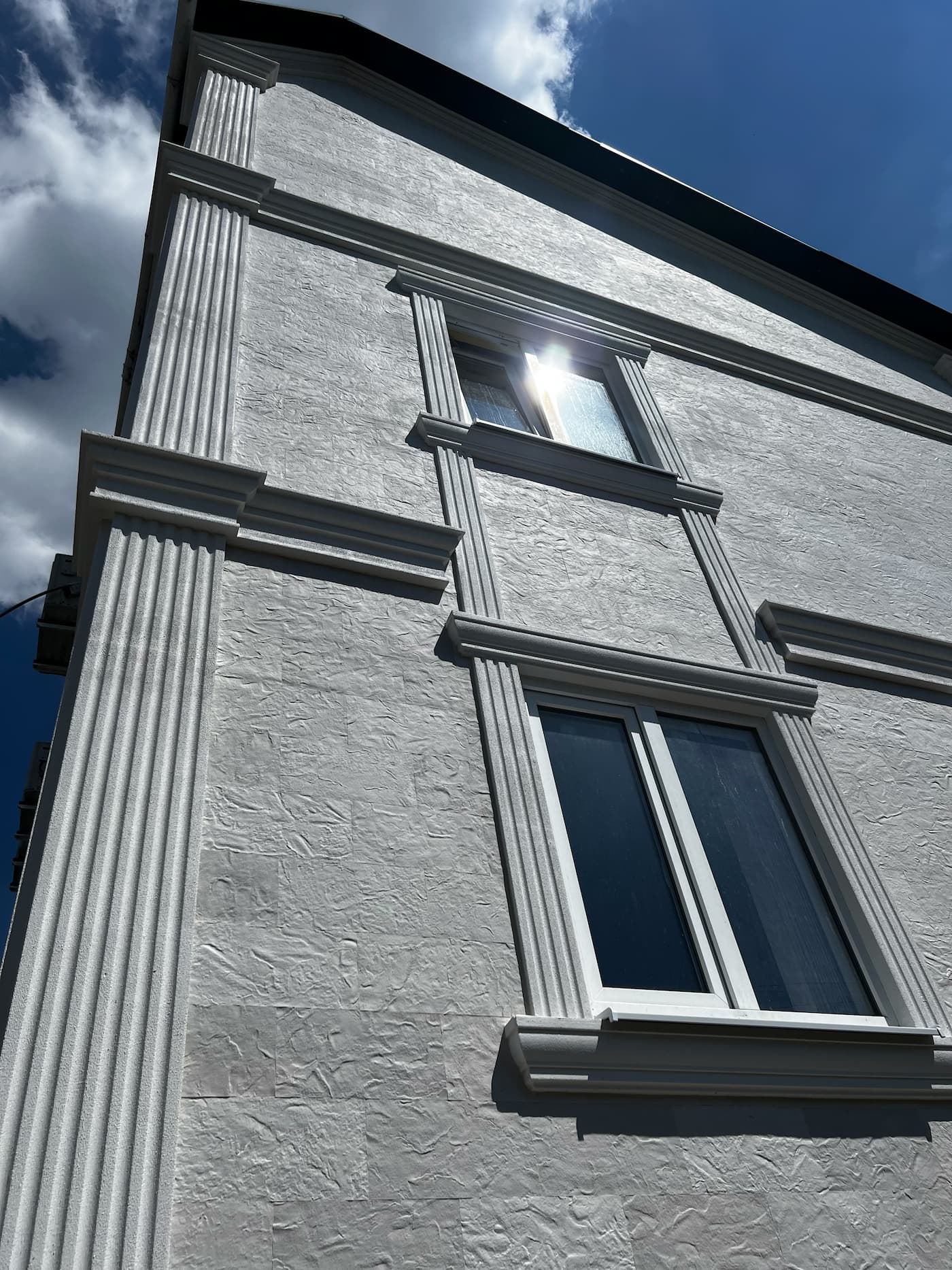 Private house in Telecentru — flexible stone facade — 11